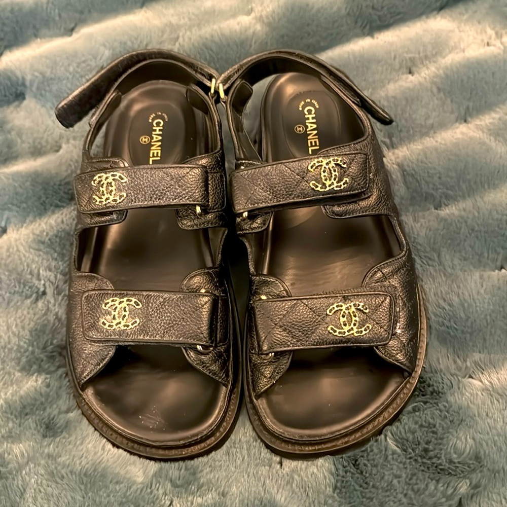 Chanel Dad Sandals size 39